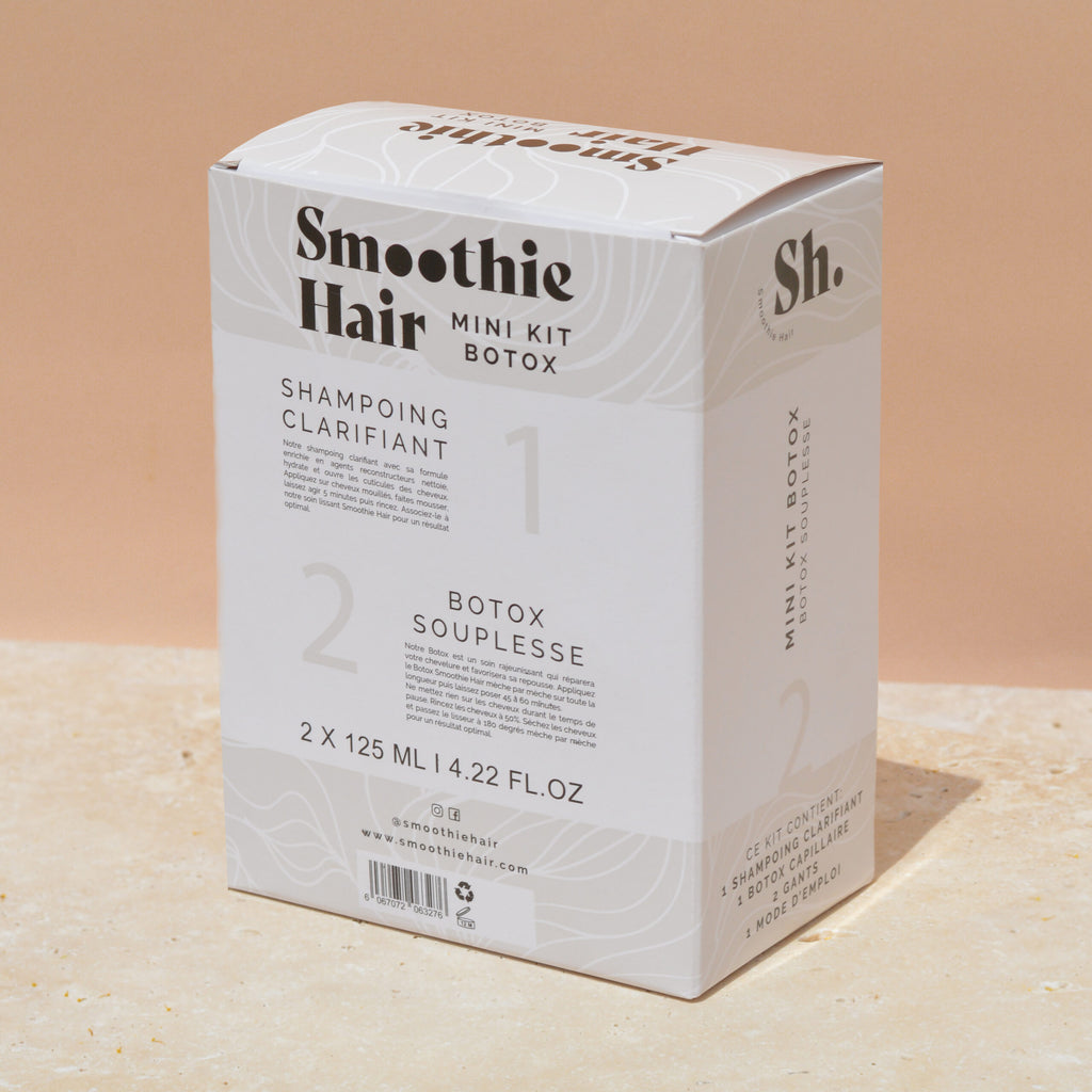 KIT B-TOX - Kératine, Ricin & Amla (Sans Formol)